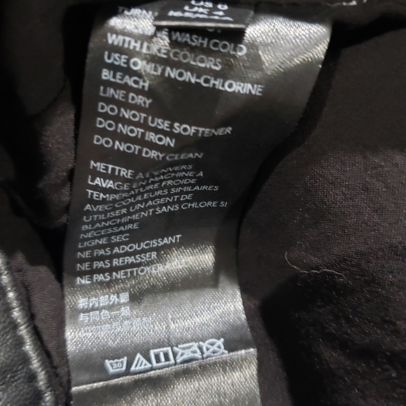 WOMEN'S FREE PEOPLE MIDNIGHT MAGIC FAUX LEATHER MINI SKIRT SIZE 0. - Picture 8 of 10